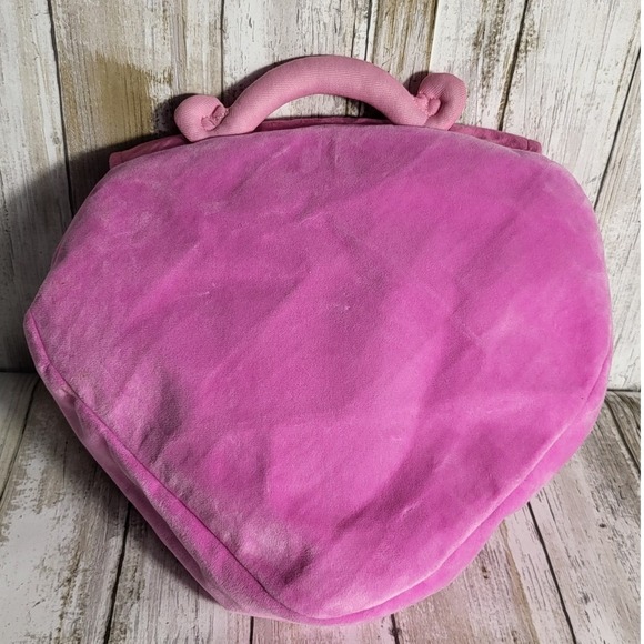 Cinemark Barbie Movie Blanket Bag Purse (ONLY THE BAG )Barbie Heart Shaped Pink - Picture 4 of 5